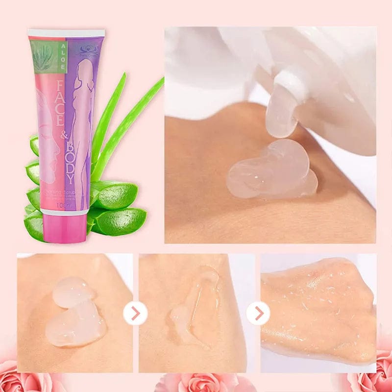 Face And Body Cleansing Scrub Gel..
