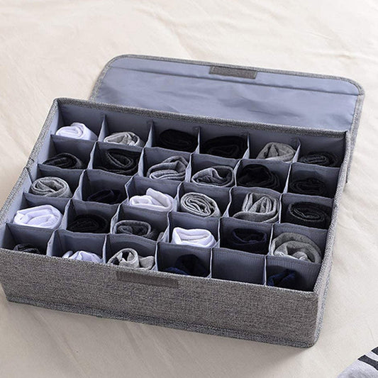 24 Pockets Socks Organizer